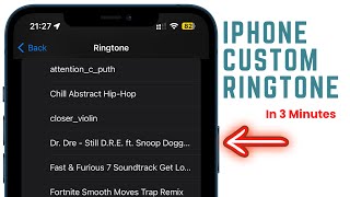 How to set any music as a custom ringtone on your iPhone  - Latest updated and Free