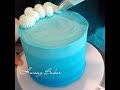 DIY Frosting an OMBRE CAKE