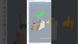 #sketchup How to Use the Copy Along Curve Plugin in SketchUp to Decorative a desk! #desk #nicetower