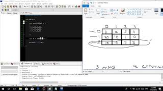 C Programming Tutorial (TAGALOG VERSION) - #18 2D/Multi Dimensional Arrays in C