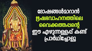 ദോഷങ്ങള്‍മാറാന്‍  വൈക്കത്തപ്പന്റെ ഈ എഴുന്നള്ളപ്പ് കണ്ട് പ്രാര്‍ഥിച്ചോളൂ | Vaikom  Temple