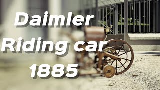 🇩🇪 Daimler riding car from 1885 benz museum