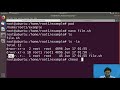 Introduction to shell scripting variables and file sourcing