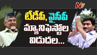 TDP And YCP To Release 2019 Elections Manifesto Today | AP Polls | NTV