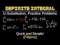 Definite Integral Calculus, U Substitution, Fundamental Theorem, Formula, Practice Problems