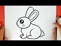 HOW TO DRAW A CUTE BUNNY