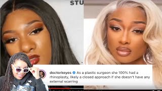 Megan Thee Stallion Caught LYING About her NOSE JOB | Reaction