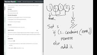 Solving hackerrank problem "Lonely Integer" (Java)