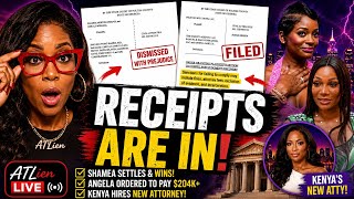 ATLien LIVE!!! RHOA Legal Trouble! Shamea WINS, Angela LOSES, Kenya’s New Lawyer + RIP Peabo Bryson