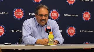 Pistons’ Stan Van Gundy breaks down Reggie Jackson’s preseason debut