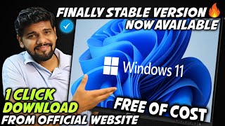 How To Install Windows 11 Official Version Free 😍 Download Windows 11 & Upgrade Free ✅ NO DATA LOSS