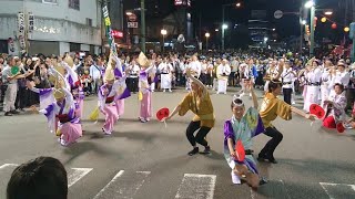 阿波おどり2018年8月12日 大名連  両国で輪踊り