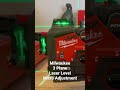 Milwaukee M12 12-Volt Lithium-Ion Cordless Green 250 ft. 3-Plane Laser Level