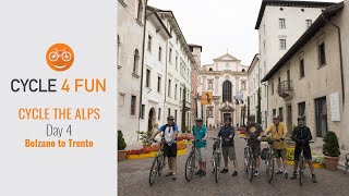 Cycle the Alps day 4 Bolzano to Trento