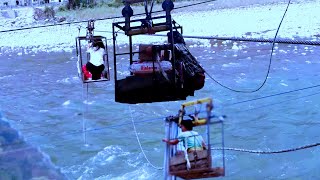 Mesmerizing Ropeway | Crossing the Wangchu River