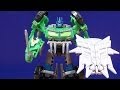 TRANSFORMERS PRIME BEAST HUNTERS CYBERVERSE BEAST BLADE OPTIMUS PRIME TOY REVIEW