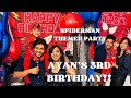 🕷️🎂 Web-Slinging Fun at Ayan's 3rd Birthday Bash! 🕷️🎂|| Our little spidie turns 3❤️