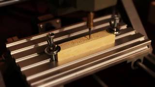 LinkSprite DIY CNC 3 Axis Engraver Machine - Engraving \