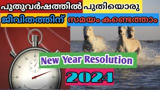 NEW YEAR RESOLUTION 2024/Making 2024 the best year ever/പുതുവർഷത്തിൽ പുതിയ തീരുമാനമെടുക്കാം