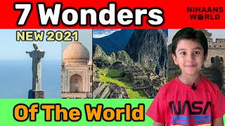 New 7 Wonders of The World 2021 |7 Wonders of the World Names | 7 Natural Wonders of The World |