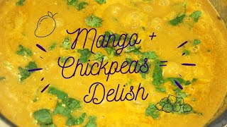 மாங்காய் கடலை கரி | yummy mango chickpeas curry