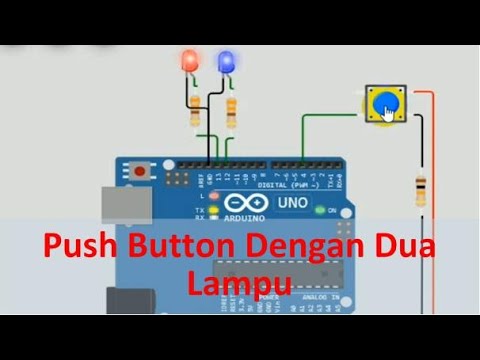 Arduino Dengan Push Button Dan Dua Lampu Secara Online Menggunakan ...