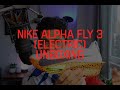 Nike Alpha Fly Electric -- Unboxing & First Impressions