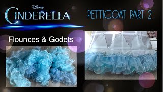 Making of the Live Action Cinderella Dress Petticoat Part 2 - Sew With Me