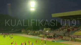 Jelang Kick Off Indonesia vs Hongkong Kualifikasi AFF U19