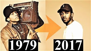 Evolution Of Hip-Hop [1979 - 2017]