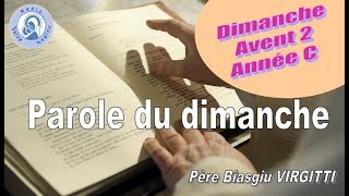 Parole du dimanche  Avent 2  Année C