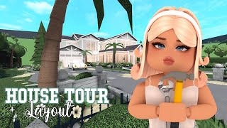 Roleplay HOUSE TOUR + LAYOUT *WORTH OVER 2M*  Bloxburg roleplay *WITH VOICES*