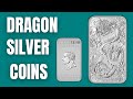 WOW - Dragon 2024 1oz Silver Rectangular Bullion $1 Coin Bar from the Perth Mint