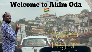 Touring Akim Oda in the Eastern Region of Ghana