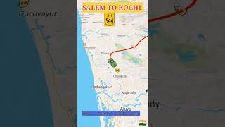 salem to kochi #kochi #salem #coimbatore #palakkad #tamil #travel #chennai #youtubeshorts