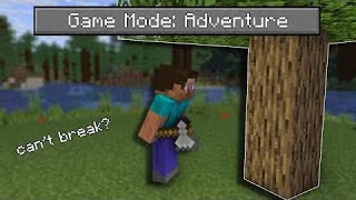 Minecraft in Adventure Mode?