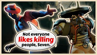 Seven and Infernus - All Conversations | Valve´s Deadlock Lore