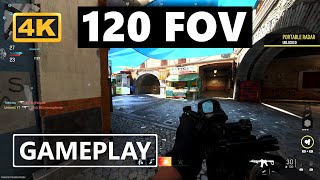 Call of Duty Modern Warfare 2 120 FOV Gameplay 4K [CONSOLE]