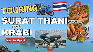 Ride Jauh, Makan Padu! Dari Surat Thani ke Krabi & Hatyai | Couple Ride | Part 2