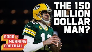 Reacting to Aaron Rodgers' Contract Extension with Packers | Good Morning Football