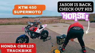 KTM SUPERMOTO & HONDA CBR125 | Car Park Session | EP9