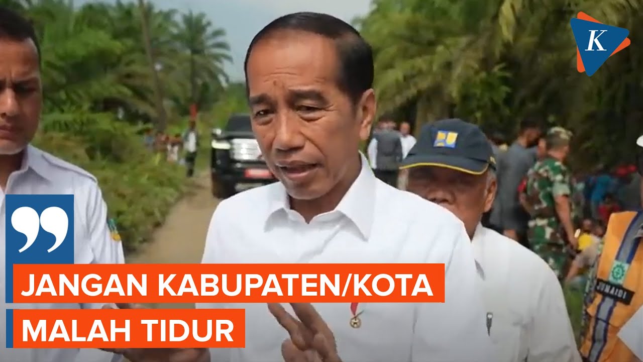 Pusat Ambil Alih Perbaikan Jalan Rusak, Jokowi Minta Kabupaten/Kota ...