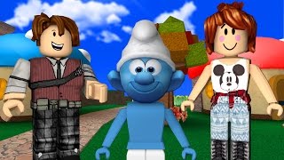 Roblox Corrida Dos Smurfs Com A Cris Minegirl Speed Race - 