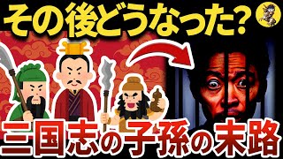 【一族全滅！？】三国志の英雄の子孫の知られざる悲惨な最期【世界史】