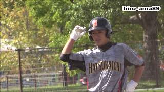 《中学硬式・ルーキーボーイズ》　藤 誠人 選手（廿日市ボーイズ）  【タイムリー３ＢＨ打ったよ】