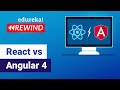 React vs Angular 4  | Angular 2 vs React | React & Angular | ReactJS Training | Edureka Rewind - 5