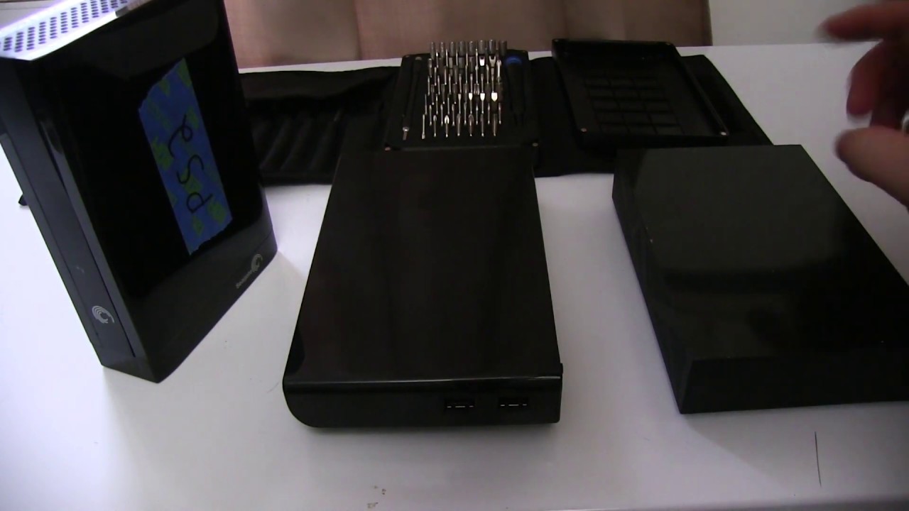 How To Disassemble A Seagate External Hard Drive! - YouTube