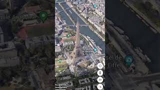 eiffel tower paris,france #eiffeltower #paris #trending #life #3d #tourist #france