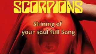 Scorpions - Shining of your soul - new single Rock Believer album 2022