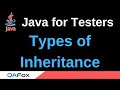 Java for Testers - Part 153 - Types of Inheritance